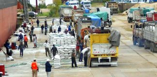 El puerto de Concepción del Uruguay a pleno