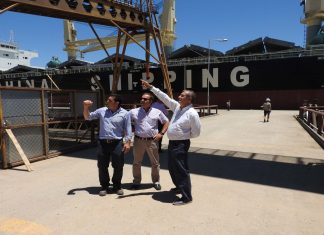 Schepens consideró positivo que puertos y trenes estén cerca y en sintonía