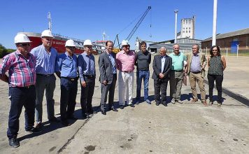 Por primera vez se garantiza la cadena de frío en el puerto de Concepción del Uruguay para la exportación de productos frescos