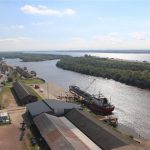 El puerto de Concepción del Uruguay en Diario La Nación