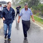 Bordet pone en el centro de su gestión la defensa contra las inundaciones