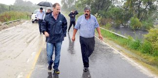 Bordet pone en el centro de su gestión la defensa contra las inundaciones