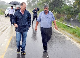 Bordet pone en el centro de su gestión la defensa contra las inundaciones