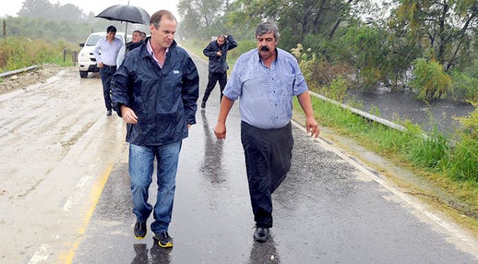 Bordet pone en el centro de su gestión la defensa contra las inundaciones