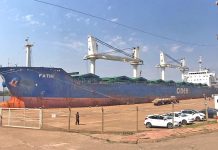 El ultramarino “Fatih” está en el puerto de Concepción del Uruguay para cargar arroz