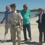 Verifican las obras del puerto Ibicuy para habilitarlo