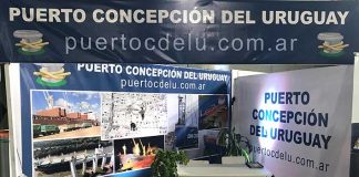 El puerto de Concepción del Uruguay presente en la Expo Concepción 2018
