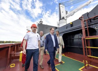 Bordet propone un sistema portuario integrado con Uruguay