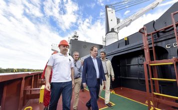 Bordet propone un sistema portuario integrado con Uruguay