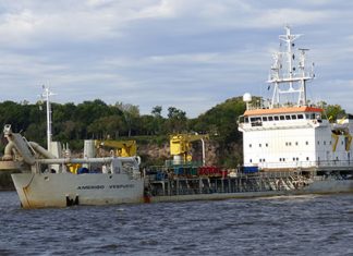 Jan De Nul confirmó que en octubre estará terminado el dragado del río Uruguay