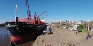 El Calypso intensificó su actividad de carga en las últimas horas