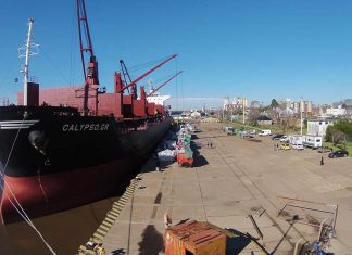 El Calypso intensificó su actividad de carga en las últimas horas