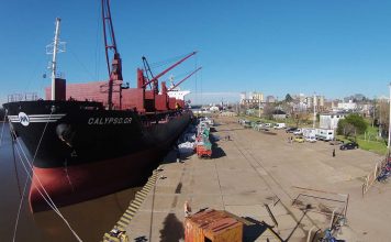 El Calypso intensificó su actividad de carga en las últimas horas