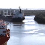 Zarpó el Lefkada tras finalizar la carga de arroz a granel en el puerto de Concepción del Uruguay