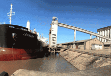 Ingresó el granelero Lefkada al Puerto de Concepción del Uruguay