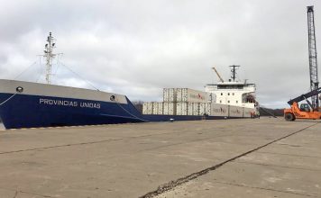 Se exportó madera a China desde el puerto de Concepción del Uruguay
