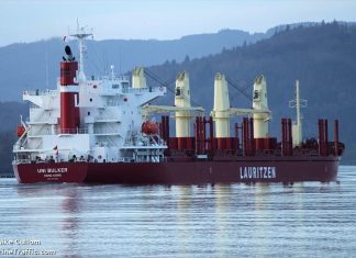 Arriba un nuevo ultramarino al puerto de Concepción del Uruguay