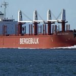 Llega el primer buque del año al puerto de Concepción del Uruguay