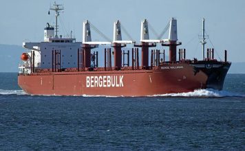 Llega el primer buque del año al puerto de Concepción del Uruguay