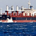 Llega el quinto buque para cargar madera en el puerto de Concepción del Uruguay