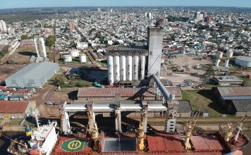 Más de un millón de toneladas exportadas desde los puertos entrerrianos