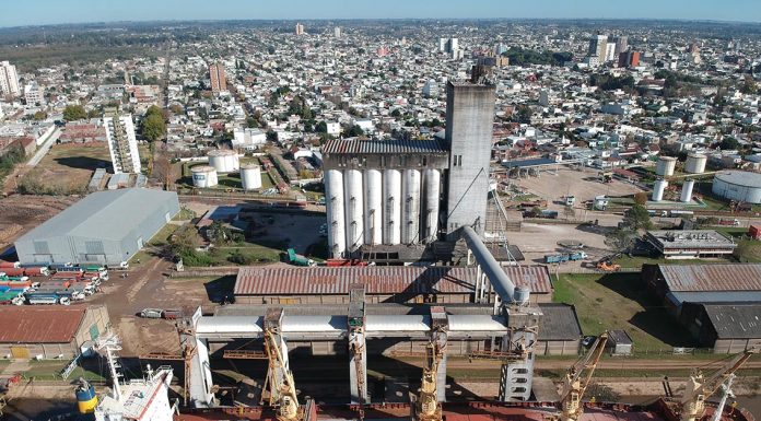 Más de un millón de toneladas exportadas desde los puertos entrerrianos