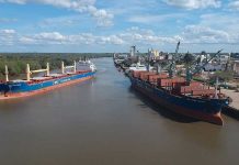 Zarpó el Hedvig Bulker y se completaron tres embarques en una semana