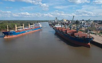 Zarpó el Hedvig Bulker y se completaron tres embarques en una semana