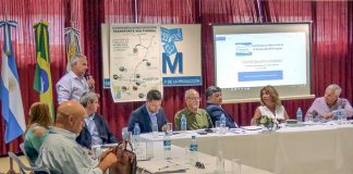 Entre Ríos presentó el desarrollo del transporte multimodal ante el Comité de la Cuenca del Río Uruguay