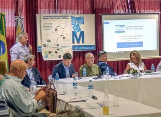 Entre Ríos presentó el desarrollo del transporte multimodal ante el Comité de la Cuenca del Río Uruguay