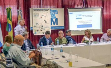 Entre Ríos presentó el desarrollo del transporte multimodal ante el Comité de la Cuenca del Río Uruguay