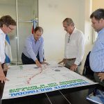 Trabajan en el desarrollo del ferrocarril de la Mesopotamia