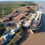 Se completa la carga del Rose Harmony en el puerto de Ibicuy