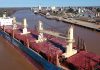 En 18 meses los puertos entrerrianos suman 29 buques con exportaciones al mundo