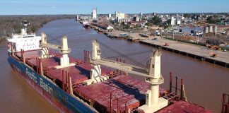 En 18 meses los puertos entrerrianos suman 29 buques con exportaciones al mundo