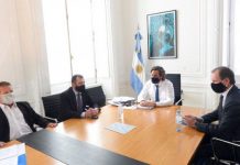 Bordet y Cafiero acordaron apoyo para puertos entrerrianos