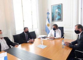 Bordet y Cafiero acordaron apoyo para puertos entrerrianos