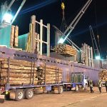 Los puertos entrerrianos completan una nueva exportación de madera