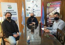 Enersa instala fibra óptica para mayor conectividad en el puerto de Concepción del Uruguay