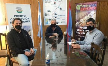 Enersa instala fibra óptica para mayor conectividad en el puerto de Concepción del Uruguay