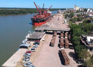 Es casi constante el ritmo de embarque en los puertos entrerrianos