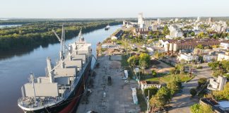 Los puertos de la provincia continúan generando trabajo para los entrerrianos y sumando ventajas competitivas