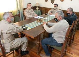 Prefectura y Puerto planifican acciones para retirar un buque hundido