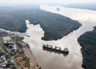 Llegaron dos buques al puerto de Concepción del Uruguay