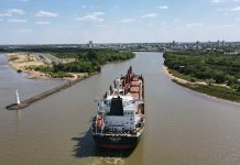 Ingresó otro buque al puerto de Concepción del Uruguay