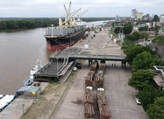 Zarpó una nueva exportación a la India