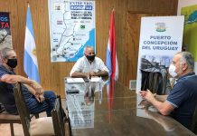 Los puertos de Concepción del Uruguay y de La Plata gestionan exportar contenedores en conjunto