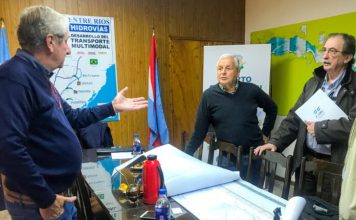 Autoridades portuarias provinciales y de CARU se reunieron en el puerto de Concepción del Uruguay