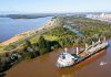 Zarpó un buque e ingresó otro al puerto de Concepción del Uruguay