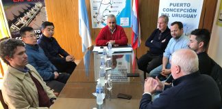 Empresa china interesada en exportar desde el Puerto de Concepción del Uruguay